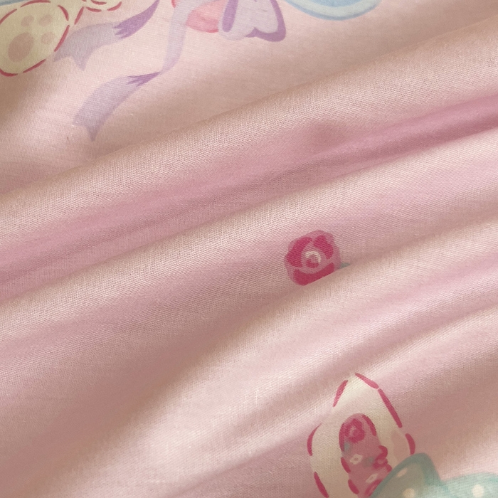 91家纺网 家纺一手货源 找家纺 朵希曼 2026新款正版授权全棉纯棉三丽鸥系列 魔法美乐蒂