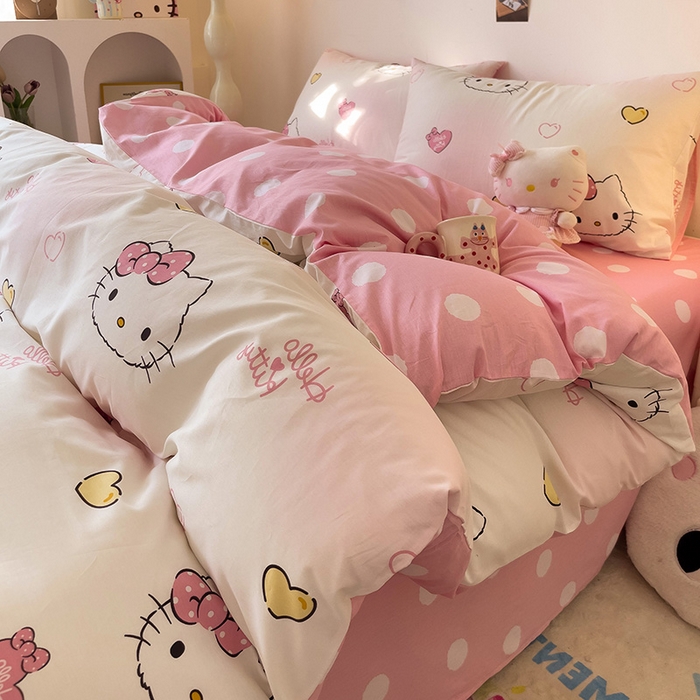 朵希曼 2026新款正版授权全棉纯棉三丽鸥系列 少女凯蒂