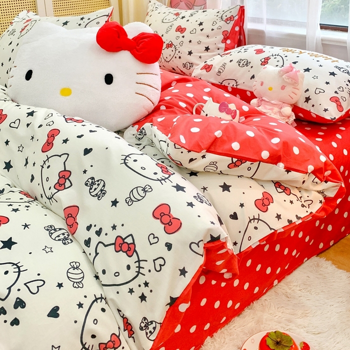 朵希曼 2026新款正版授权全棉纯棉三丽鸥系列 糖果凯蒂