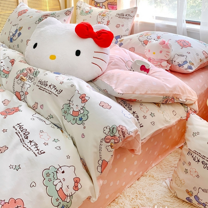 朵希曼 2026新款正版授权全棉纯棉三丽鸥系列 甜心凯蒂