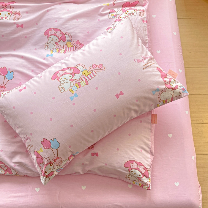 91家纺网 家纺一手货源 找家纺 朵希曼 2026新款正版授权全棉纯棉三丽鸥系列 童趣美乐蒂