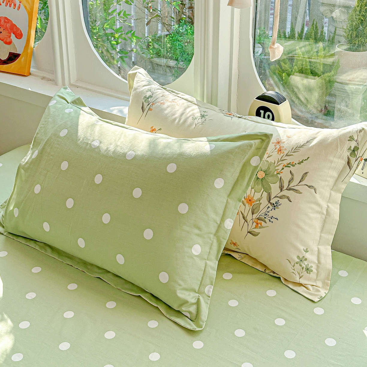 91家纺网 家纺一手货源 找家纺 （总）佳汐蓝家纺 2026新款全棉纯棉加厚13376印花单品枕套 枕套单件