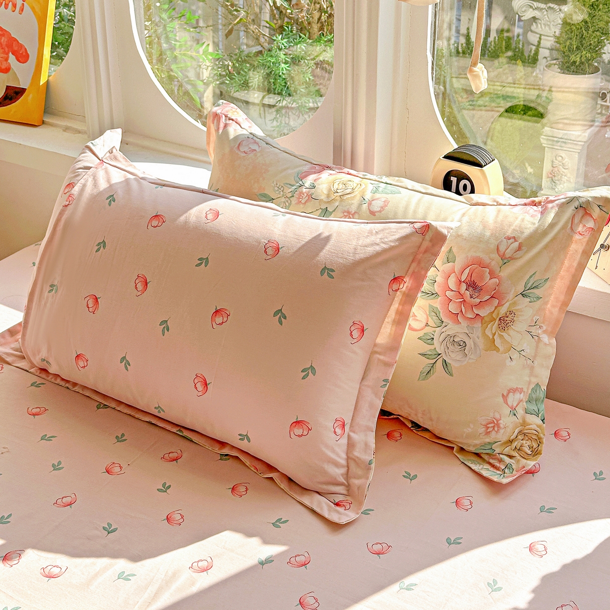 91家纺网 家纺一手货源 找家纺 （总）佳汐蓝家纺 2026新款全棉纯棉加厚13376印花单品枕套 枕套单件