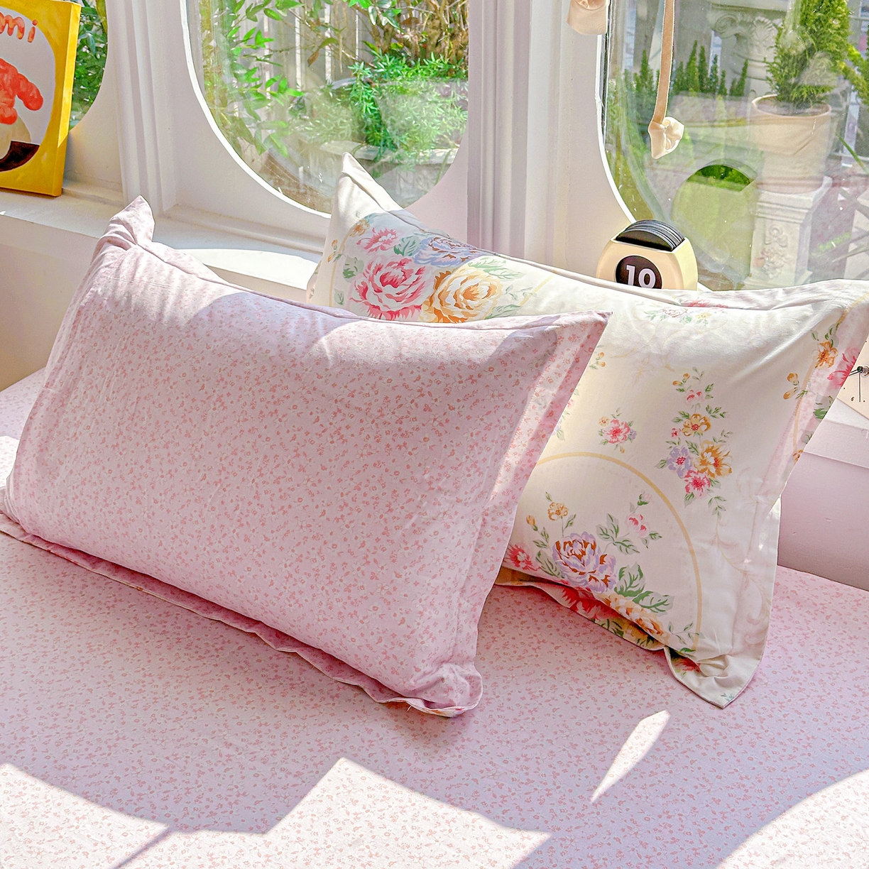 91家纺网 家纺一手货源 找家纺 （总）佳汐蓝家纺 2026新款全棉纯棉加厚13376印花单品枕套 枕套单件