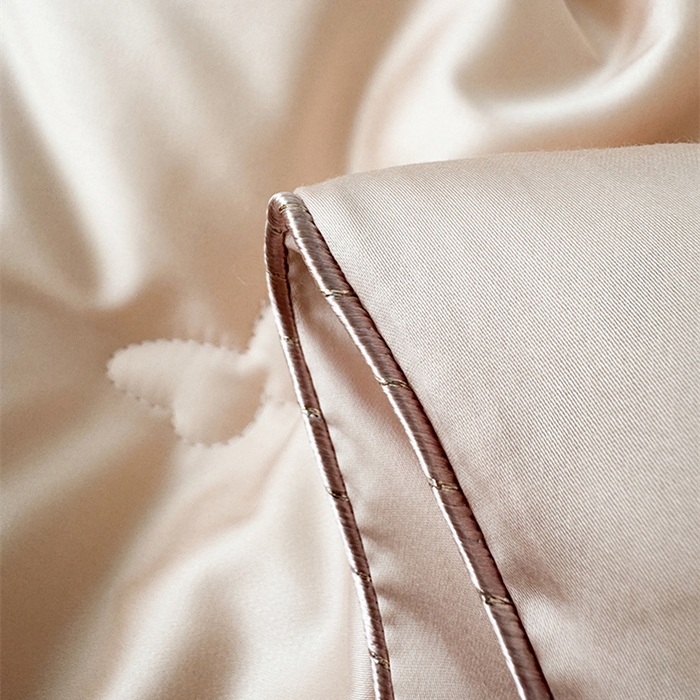 91家纺网 家纺一手货源 找家纺 （总）林希 2026新款真丝缎天丝棉大豆被双人春秋被空调被加厚冬被婚庆送礼