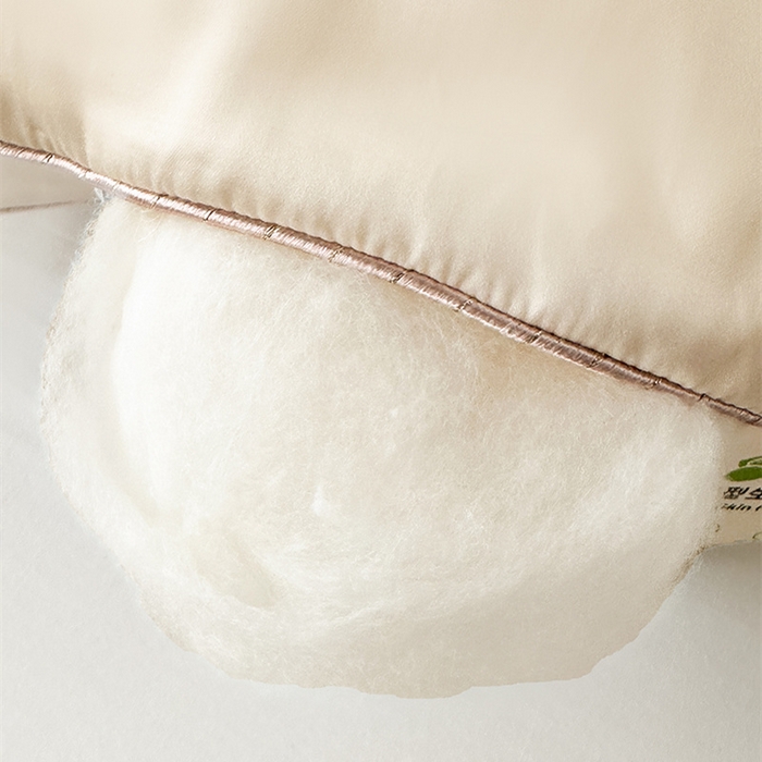 91家纺网 家纺一手货源 找家纺 林希 2026新款真丝缎天丝棉大豆被双人春秋被空调被加厚冬被婚庆送礼 牛奶米