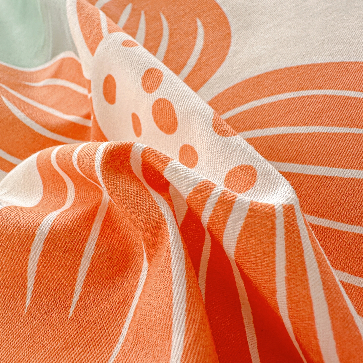 91家纺网 家纺一手货源 找家纺 佳汐蓝家纺 2026新款全棉纯棉加厚13376印花单品枕套 枕套单件 暖阳情调