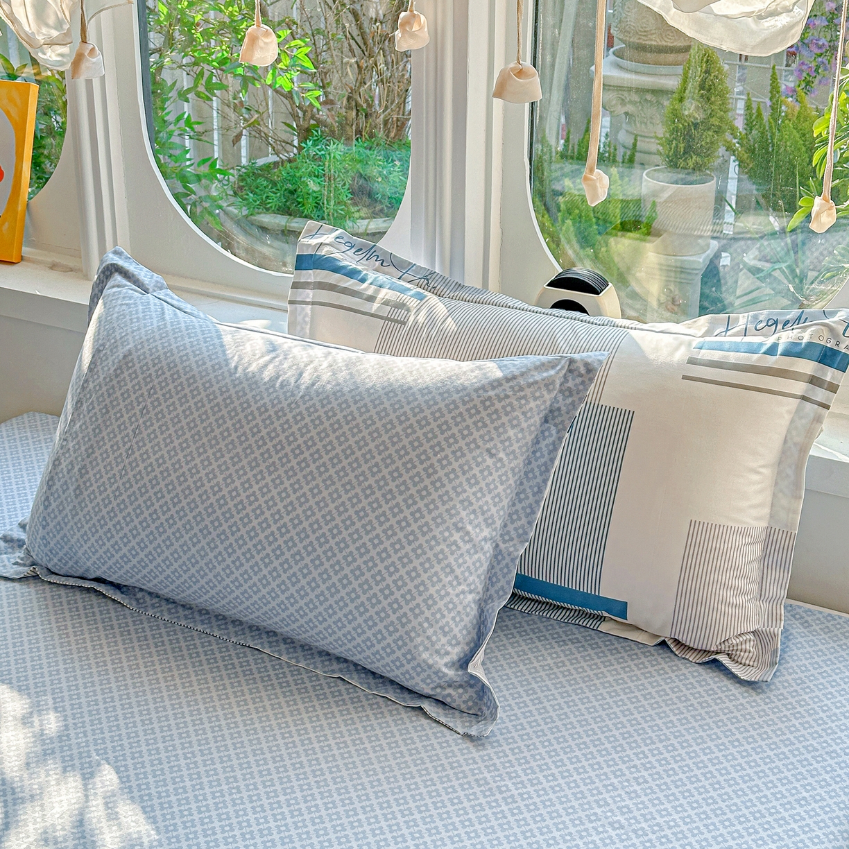 佳汐蓝家纺 2026新款全棉纯棉加厚13376印花单品枕套 枕套单件 平行世界