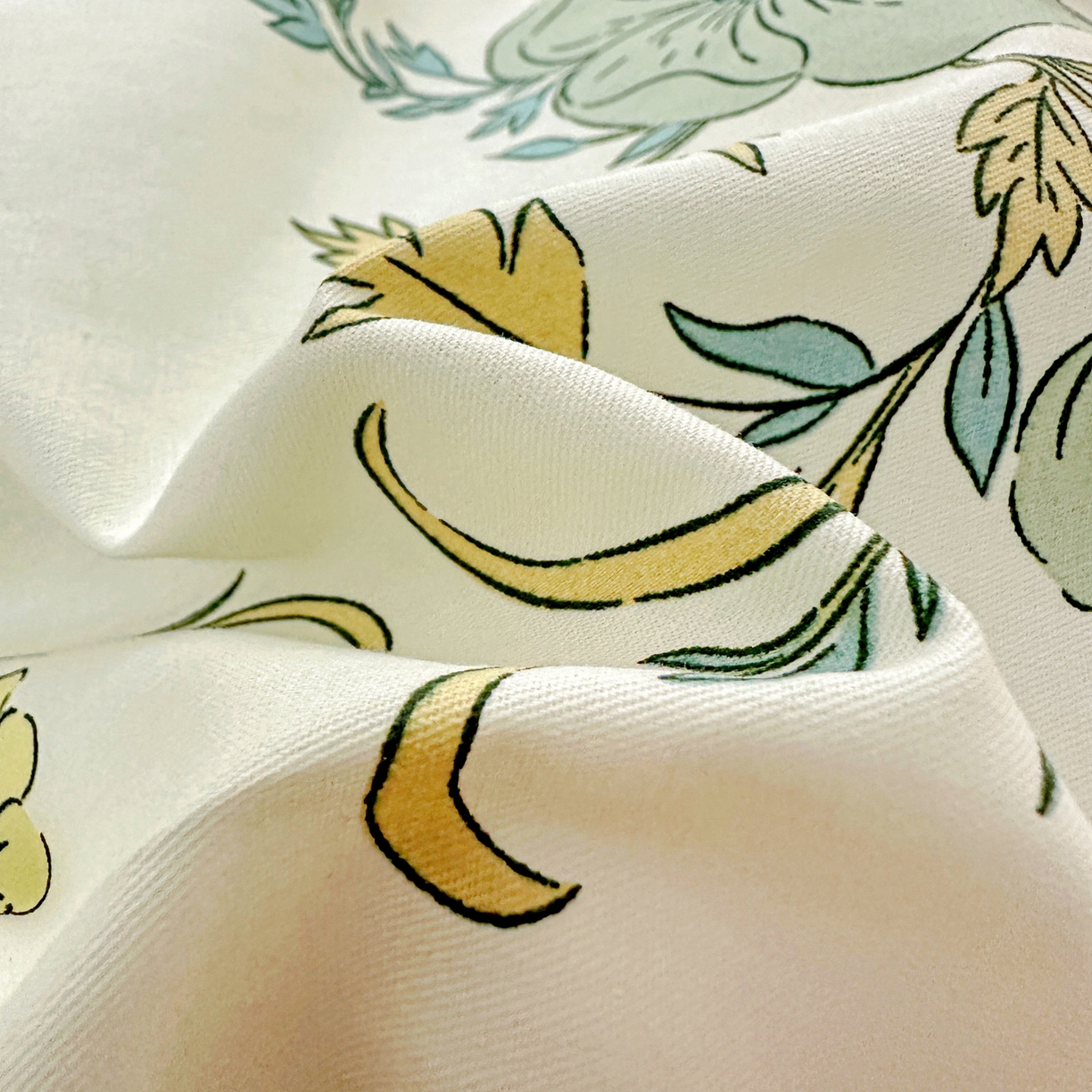 91家纺网 家纺一手货源 找家纺 佳汐蓝家纺 2026新款全棉纯棉加厚13376印花单品枕套 枕套单件 浅影落香