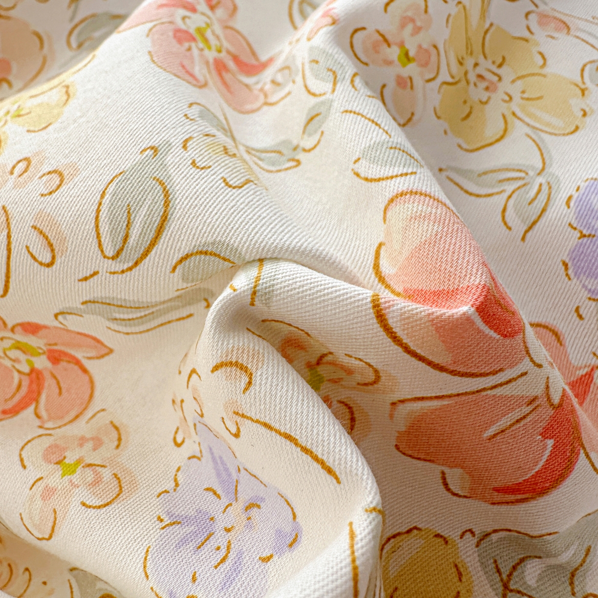 91家纺网 家纺一手货源 找家纺 佳汐蓝家纺 2026新款全棉纯棉加厚13376印花单品枕套 枕套单件 森恋花开