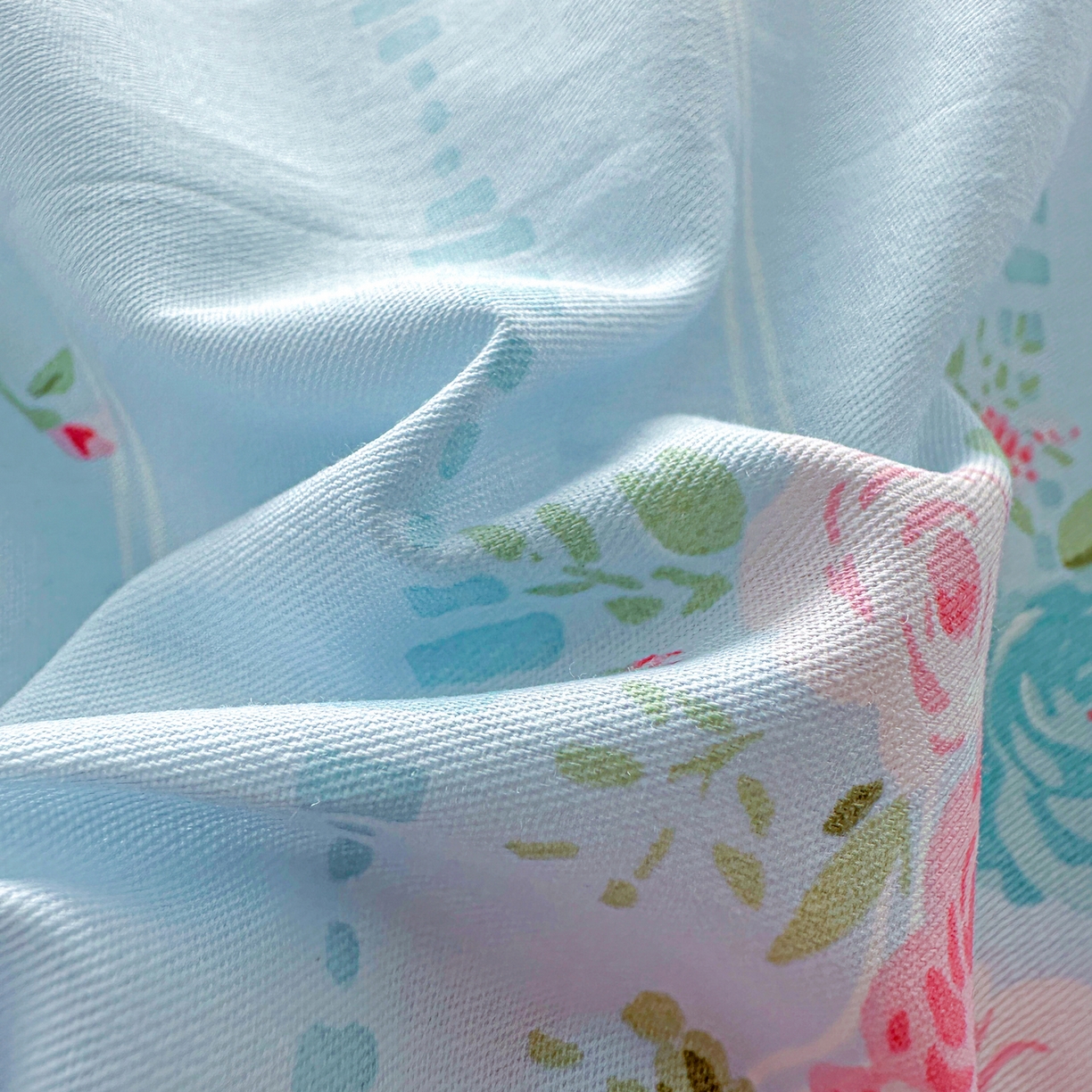 91家纺网 家纺一手货源 找家纺 佳汐蓝家纺 2026新款全棉纯棉加厚13376印花单品枕套 枕套单件 优朵蔓