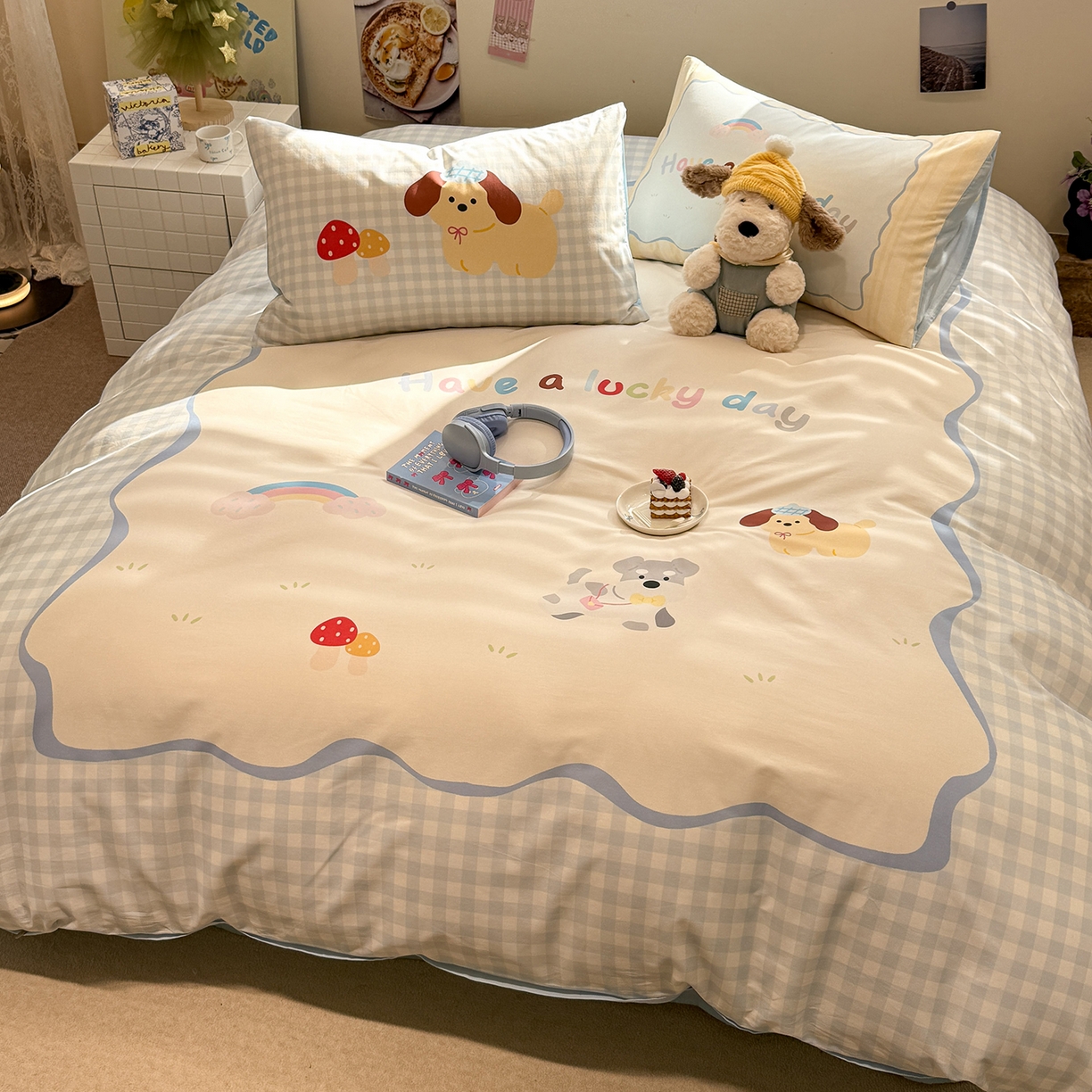 91家纺网 家纺一手货源 找家纺 （总）麦田家纺 2026新款全棉13070数码印花四件套