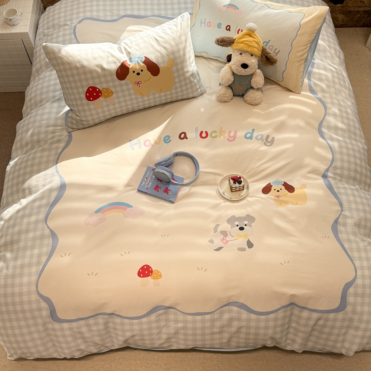 91家纺网 家纺一手货源 找家纺 （总）麦田家纺 2026新款全棉13070数码印花四件套