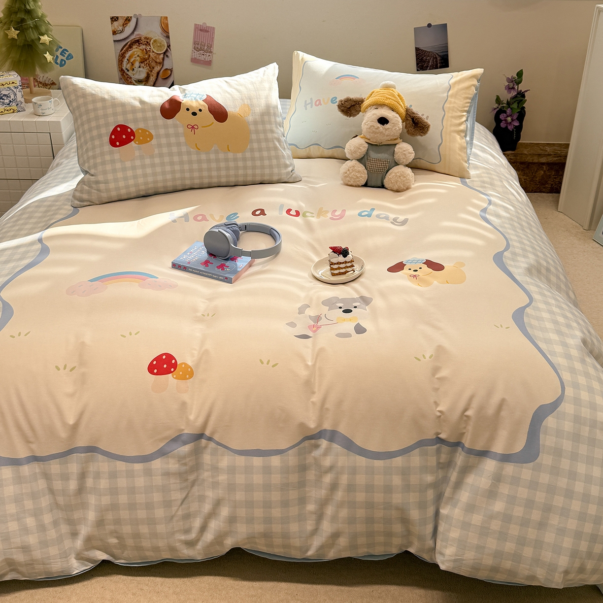 91家纺网 家纺一手货源 找家纺 （总）麦田家纺 2026新款全棉13070数码印花四件套