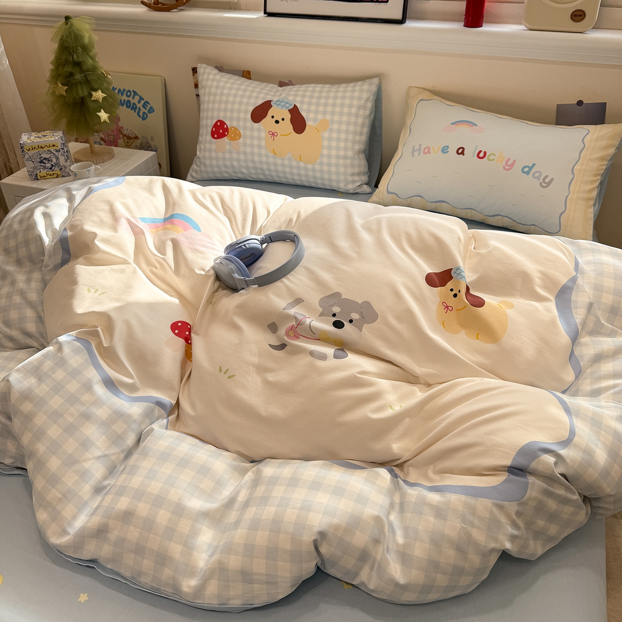 91家纺网 家纺一手货源 找家纺 （总）麦田家纺 2026新款全棉13070数码印花四件套