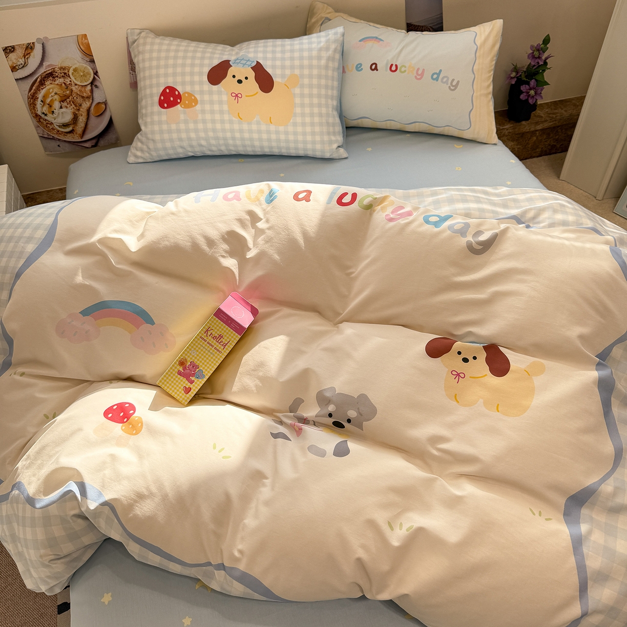 91家纺网 家纺一手货源 找家纺 （总）麦田家纺 2026新款全棉13070数码印花四件套