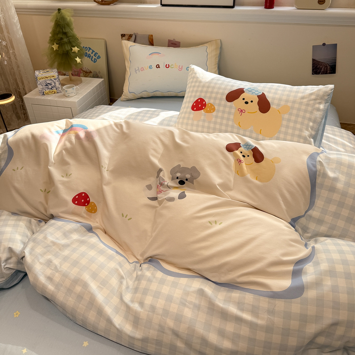 91家纺网 家纺一手货源 找家纺 （总）麦田家纺 2026新款全棉13070数码印花四件套