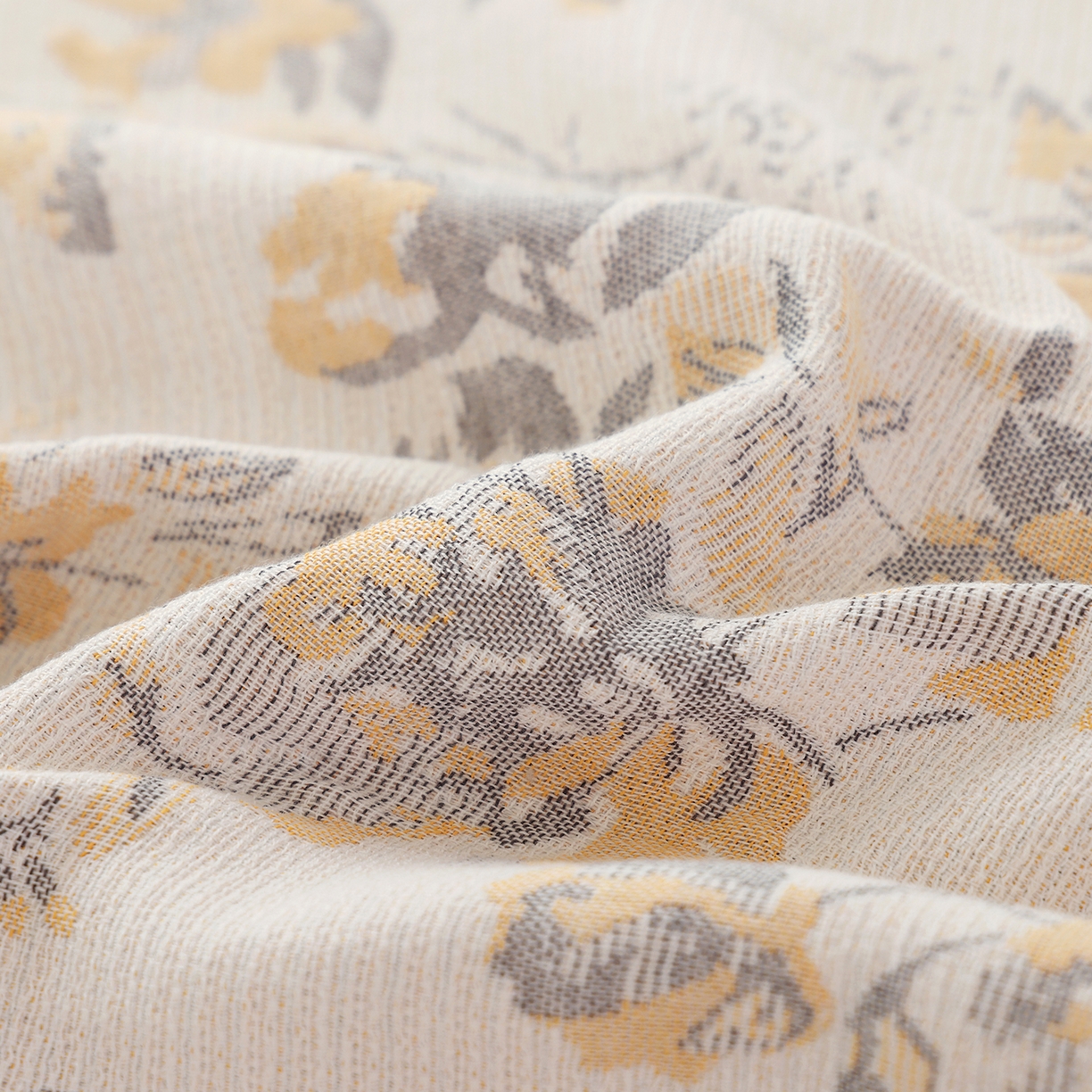 91家纺网 家纺一手货源 找家纺 朴尔家纺-毛巾被 2026新品多彩棉素雅色织提花纯棉纱布枕巾 锦瑟