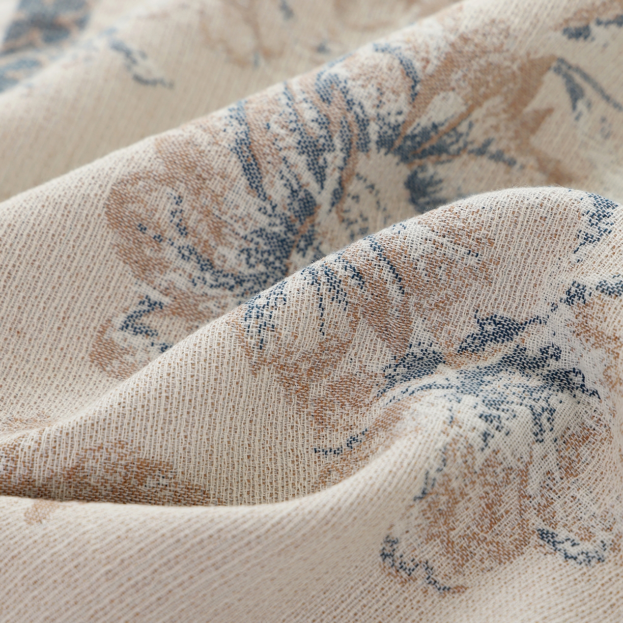 91家纺网 家纺一手货源 找家纺 朴尔家纺-毛巾被 2026新品多彩棉素雅色织提花纯棉纱布枕巾 清岁