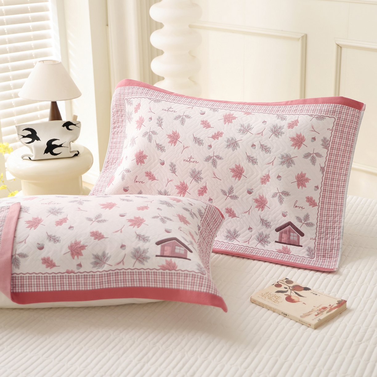 91家纺网 家纺一手货源 找家纺 （总）朴尔家纺-毛巾被 2026新品小清新纯棉色织高密多层纱布枕巾