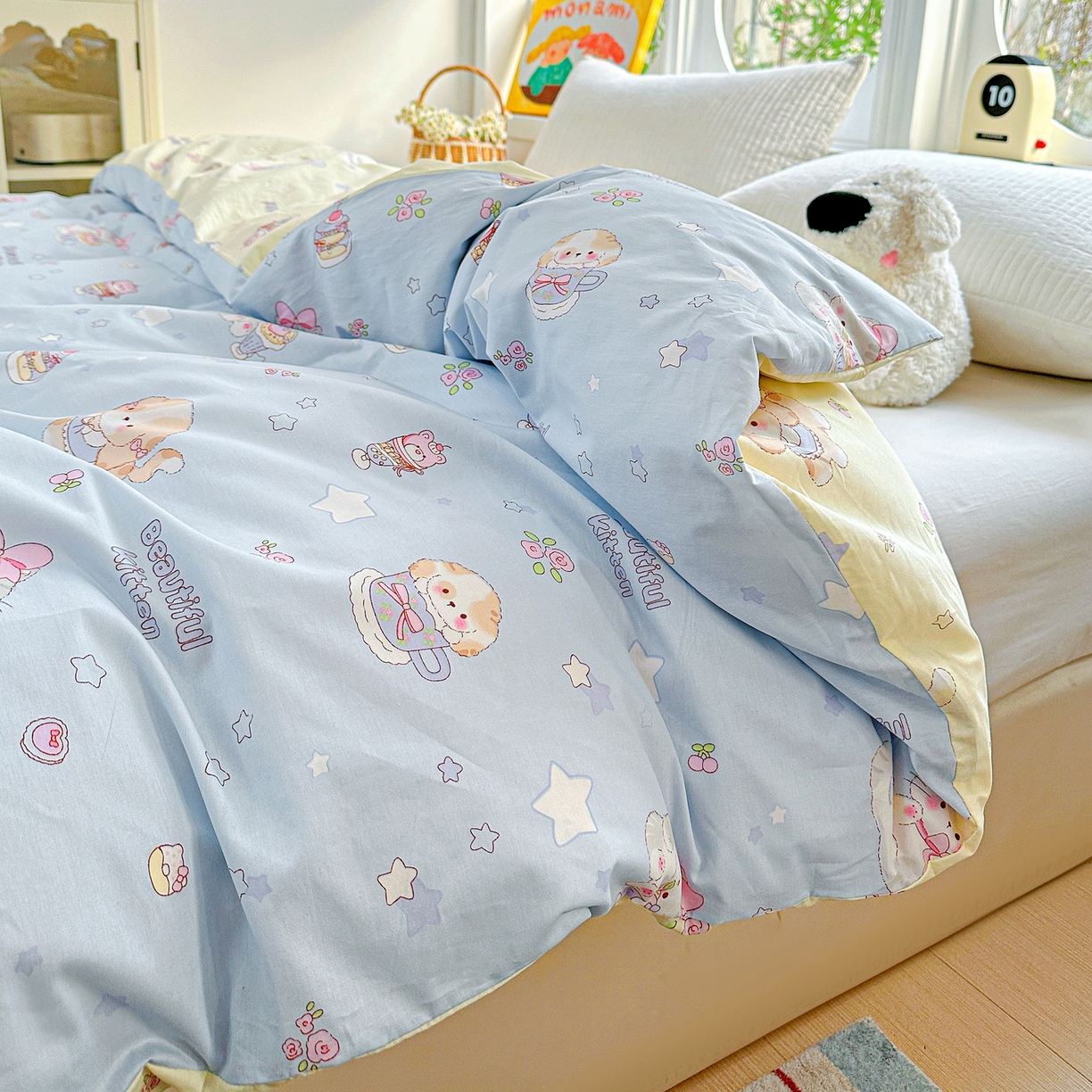 91家纺网 家纺一手货源 找家纺 （总）佳汐蓝家纺 2026新款全棉纯棉加厚13376印花单品被套 被套单件