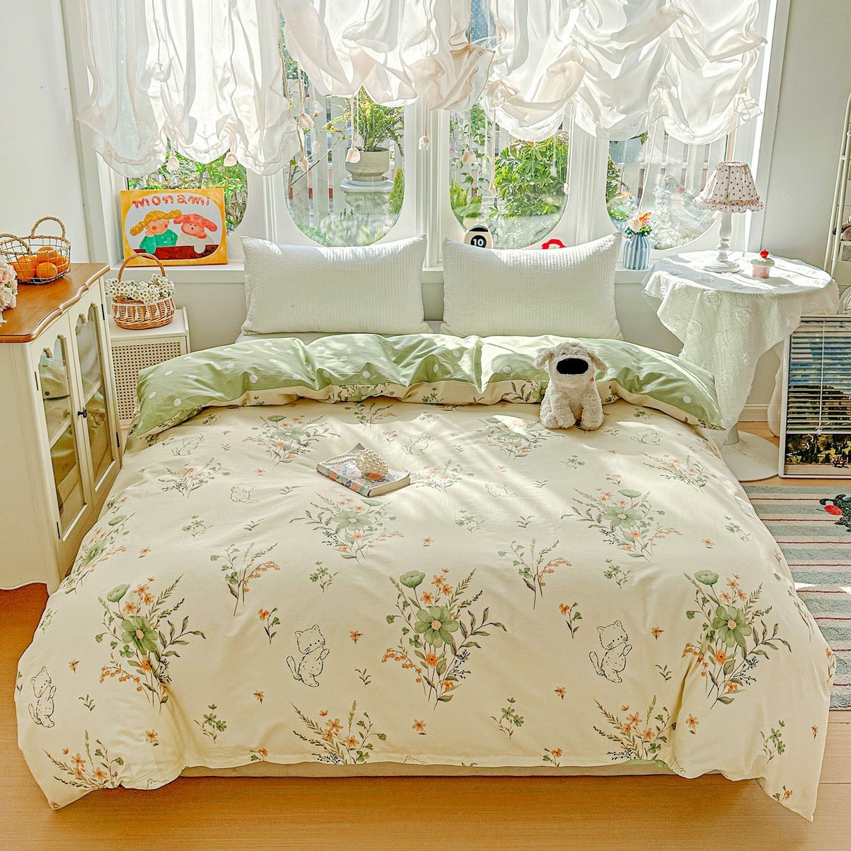 91家纺网 家纺一手货源 找家纺 （总）佳汐蓝家纺 2026新款全棉纯棉加厚13376印花单品被套 被套单件