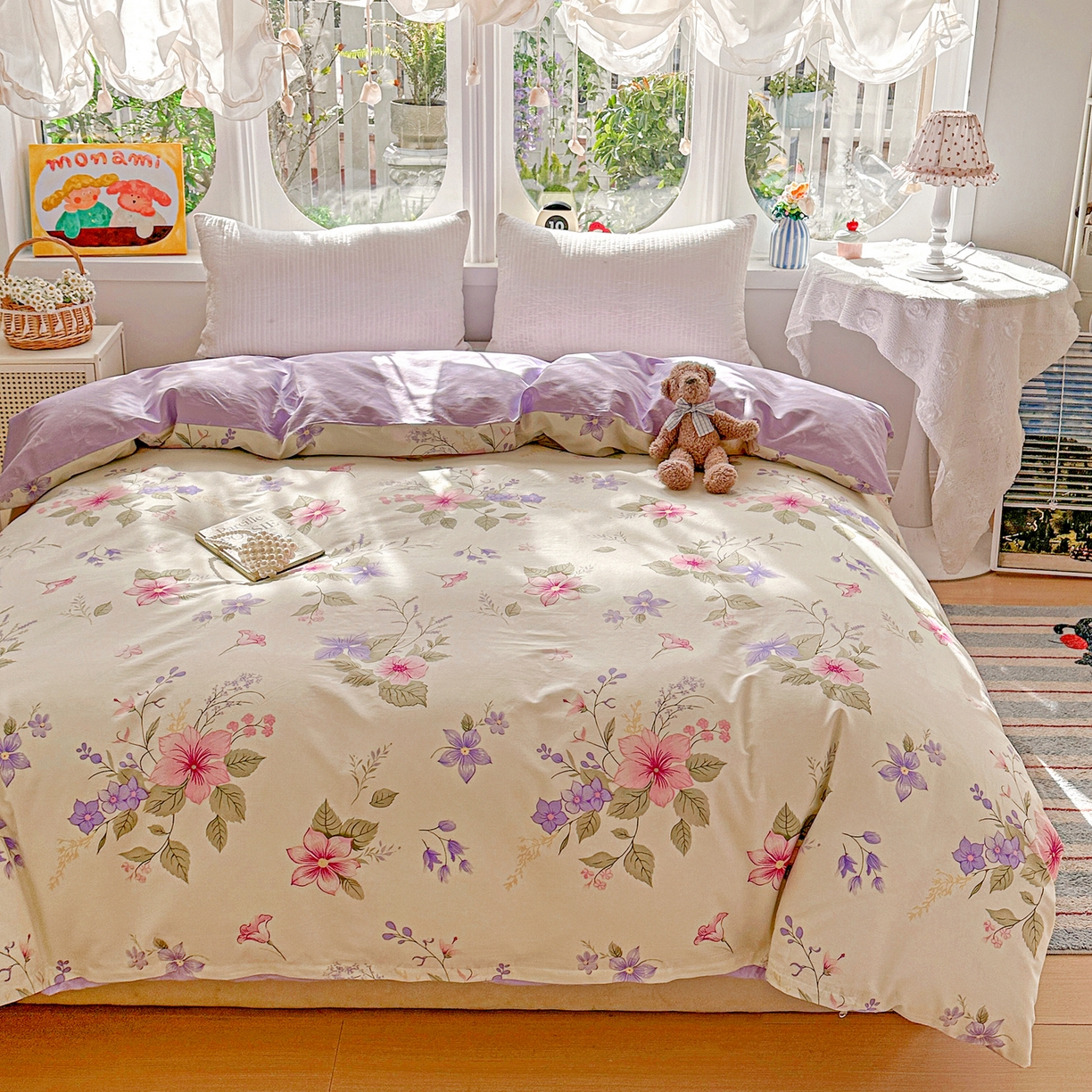 91家纺网 家纺一手货源 找家纺 （总）佳汐蓝家纺 2026新款全棉纯棉加厚13376印花单品被套 被套单件