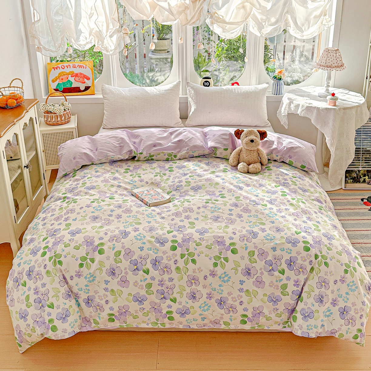 91家纺网 家纺一手货源 找家纺 （总）佳汐蓝家纺 2026新款全棉纯棉加厚13376印花单品被套 被套单件