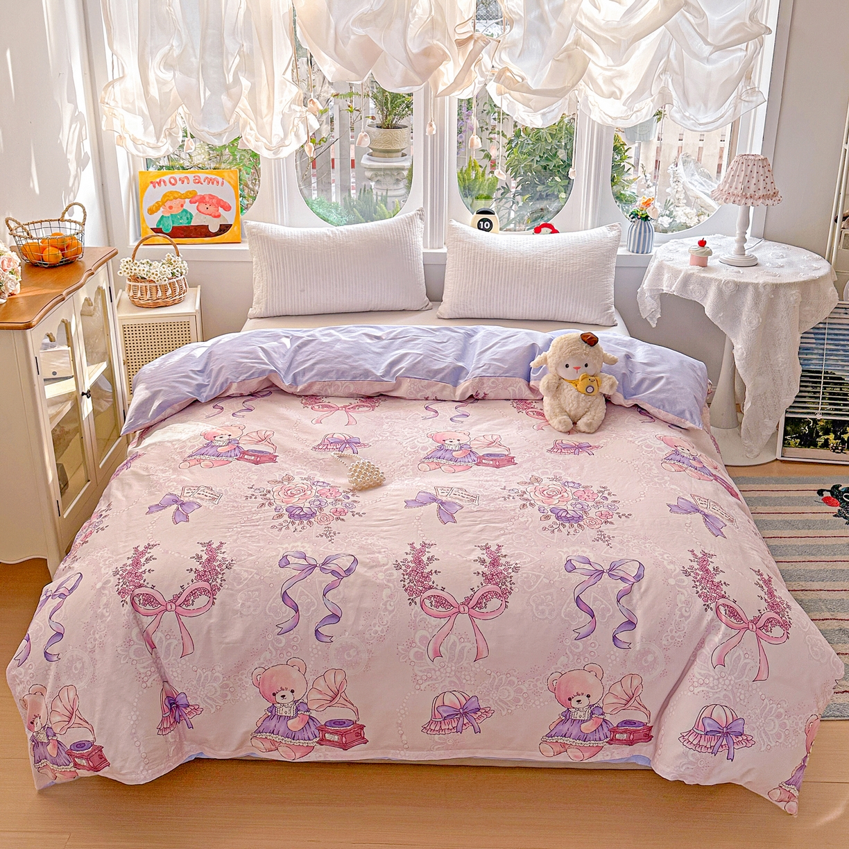 91家纺网 家纺一手货源 找家纺 （总）佳汐蓝家纺 2026新款全棉纯棉加厚13376印花单品被套 被套单件