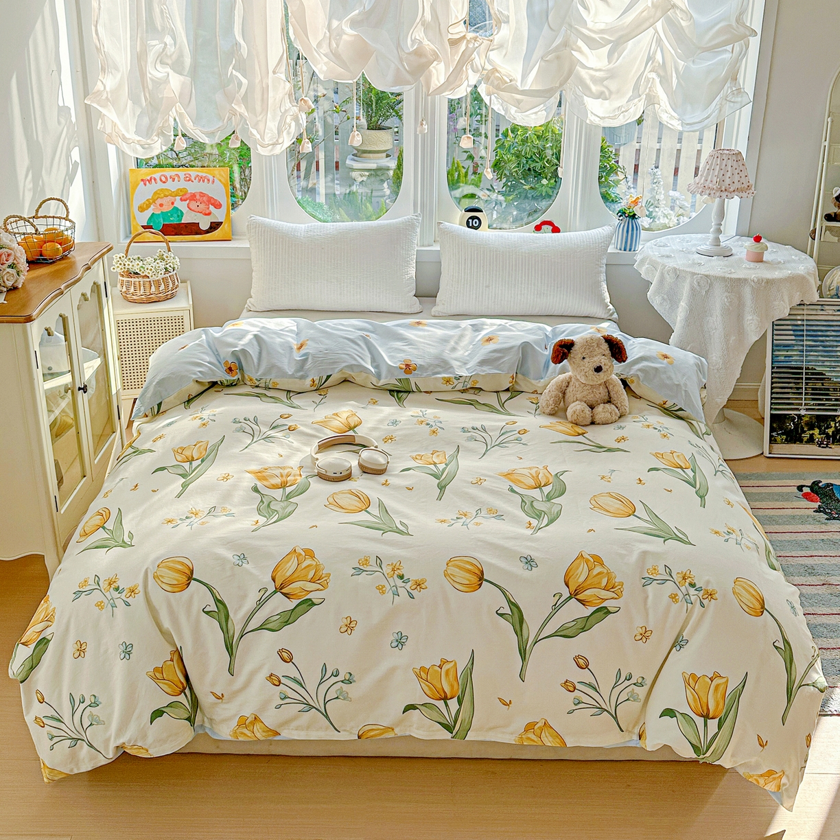 91家纺网 家纺一手货源 找家纺 （总）佳汐蓝家纺 2026新款全棉纯棉加厚13376印花单品被套 被套单件