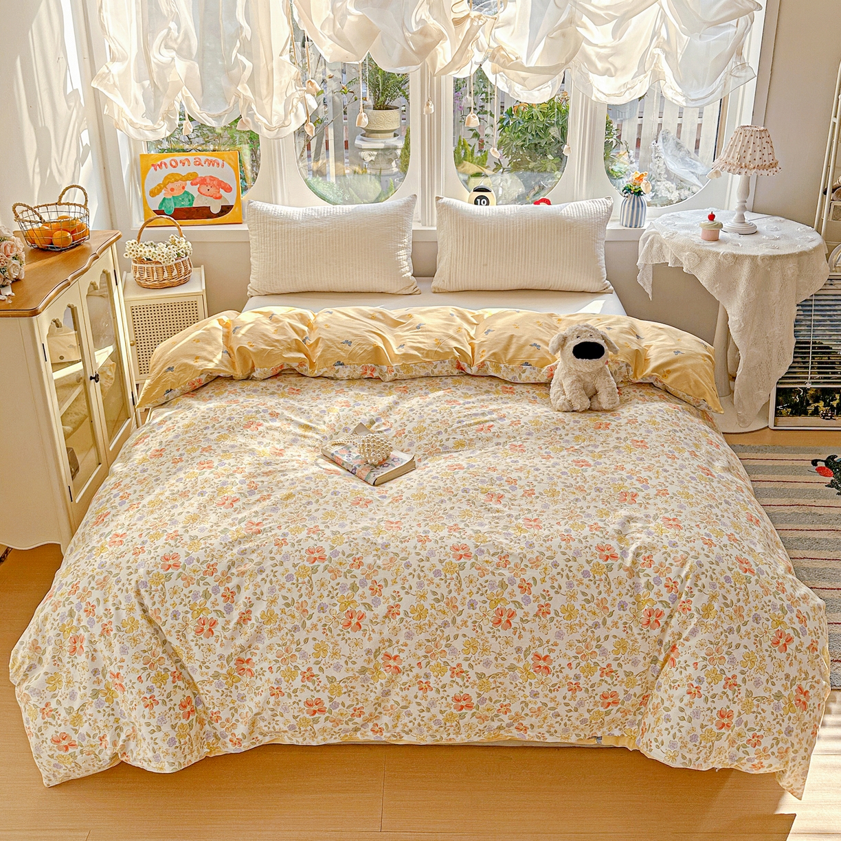 91家纺网 家纺一手货源 找家纺 （总）佳汐蓝家纺 2026新款全棉纯棉加厚13376印花单品被套 被套单件