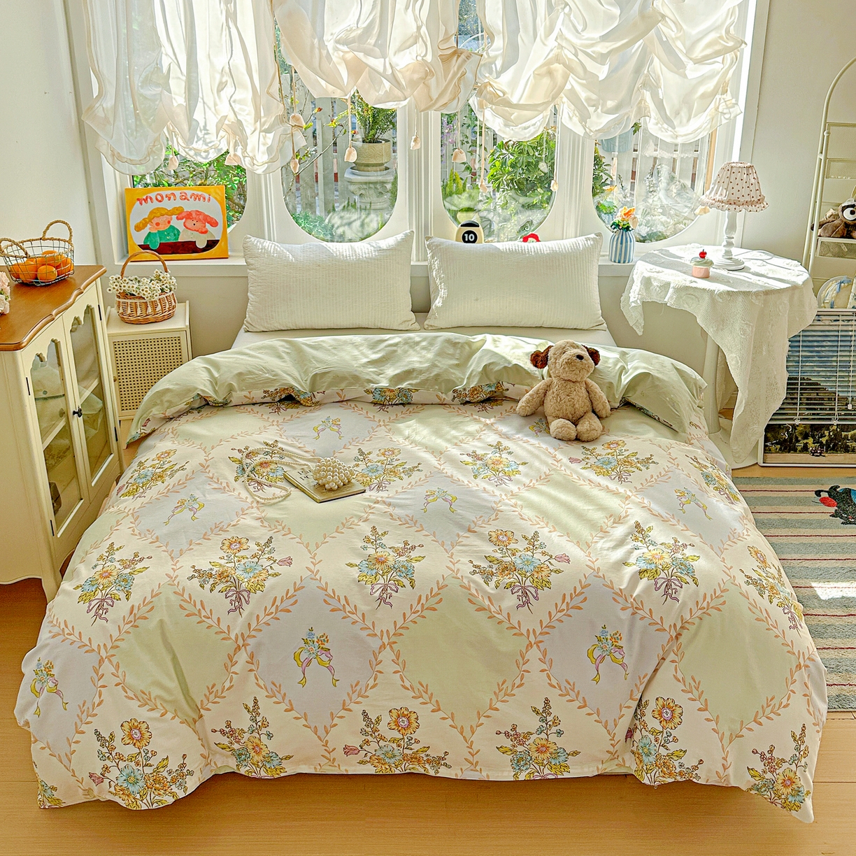 91家纺网 家纺一手货源 找家纺 （总）佳汐蓝家纺 2026新款全棉纯棉加厚13376印花单品被套 被套单件