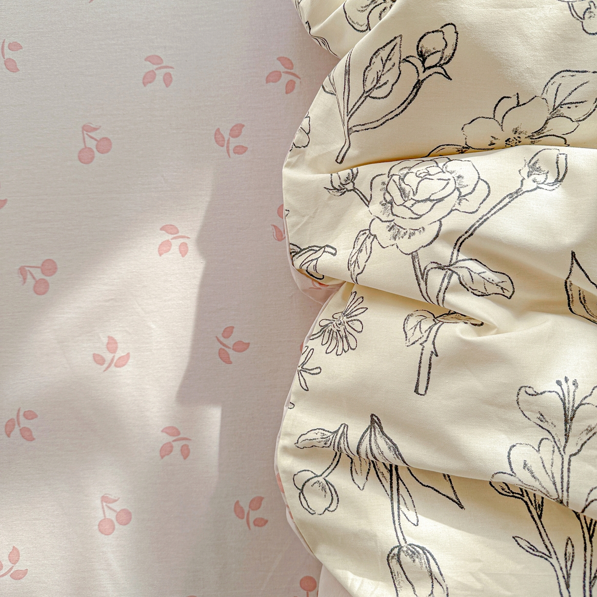 91家纺网 家纺一手货源 找家纺 佳汐蓝家纺 2026新款全棉纯棉加厚13376印花单品被套 被套单件 沫恋