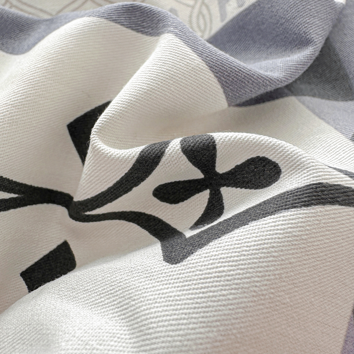 91家纺网 家纺一手货源 找家纺 佳汐蓝家纺 2026新款全棉纯棉加厚13376印花单品被套 被套单件 协奏曲