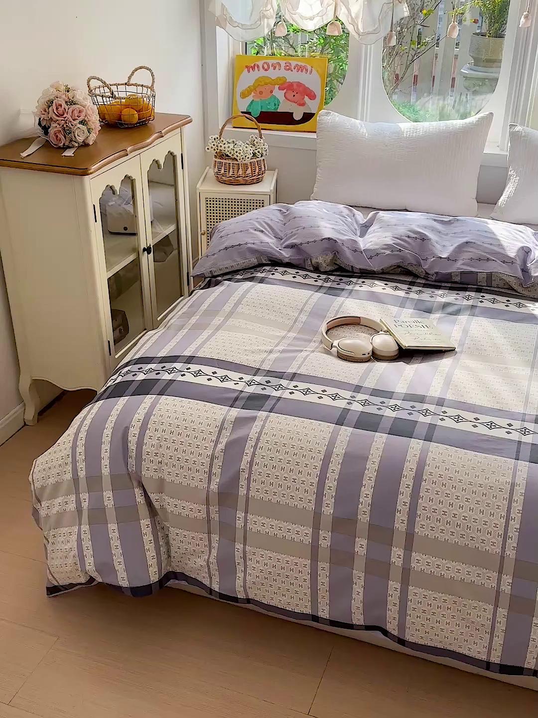 91家纺网 家纺一手货源 找家纺 佳汐蓝家纺 2026新款全棉纯棉加厚13376印花单品被套 被套单件 协奏曲