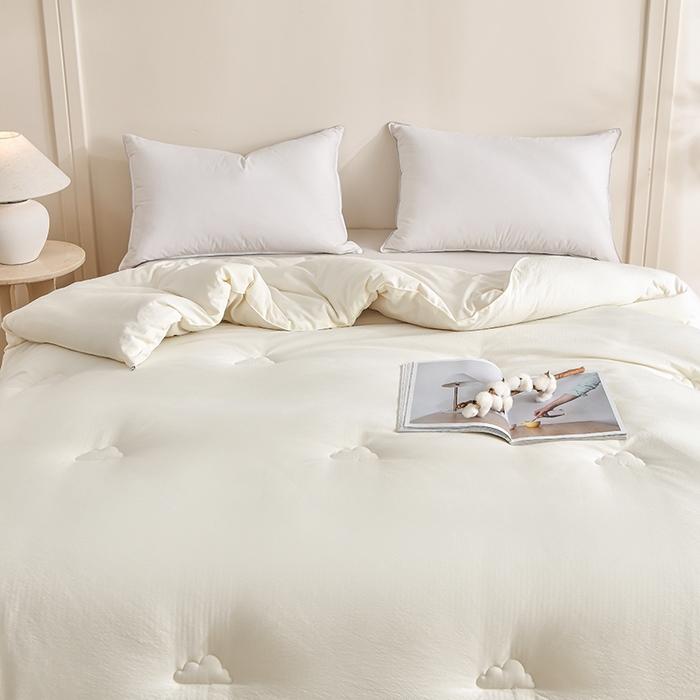 91家纺网 家纺一手货源 找家纺 （总）犇牛仓储供应链 2026新款双层纱大豆纤维被冬被夏被儿童被被子被芯