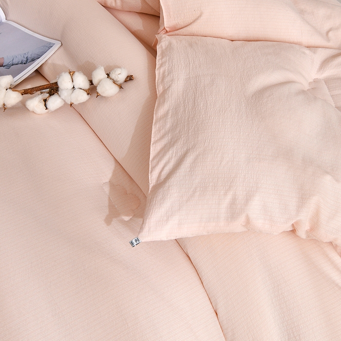 91家纺网 家纺一手货源 找家纺 犇牛仓储供应链 2026新款双层纱大豆纤维被冬被夏被儿童被被子被芯 玉色