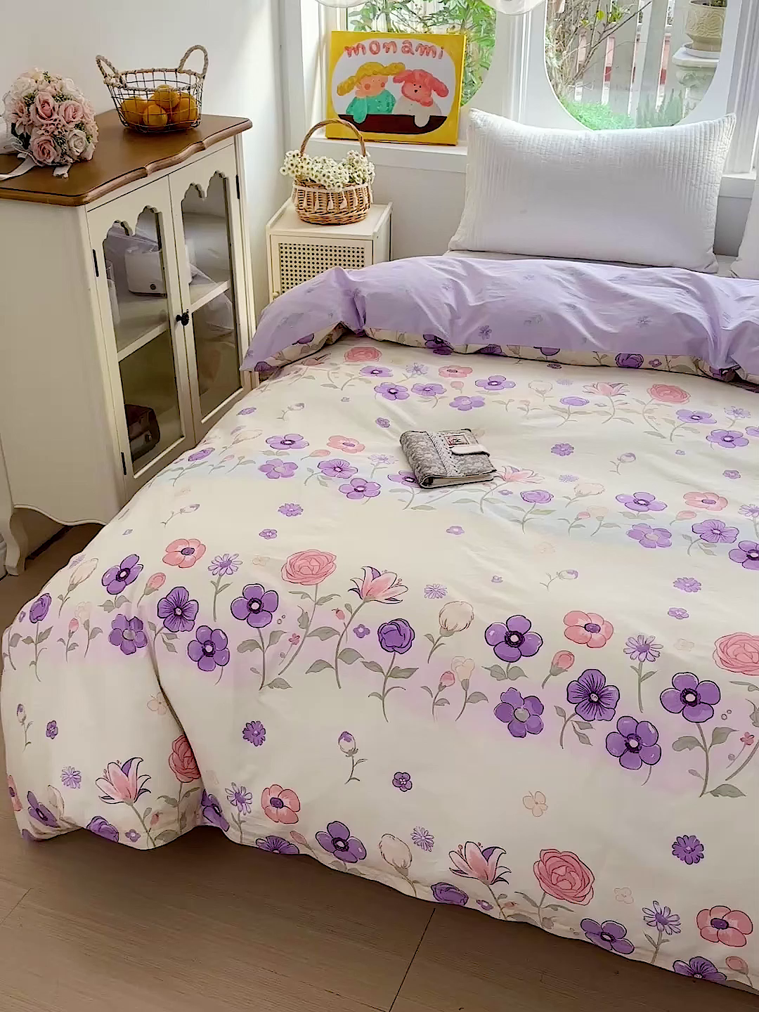 91家纺网 家纺一手货源 找家纺 佳汐蓝家纺 2026新款全棉纯棉加厚13376印花单品被套 被套单件 樱雪