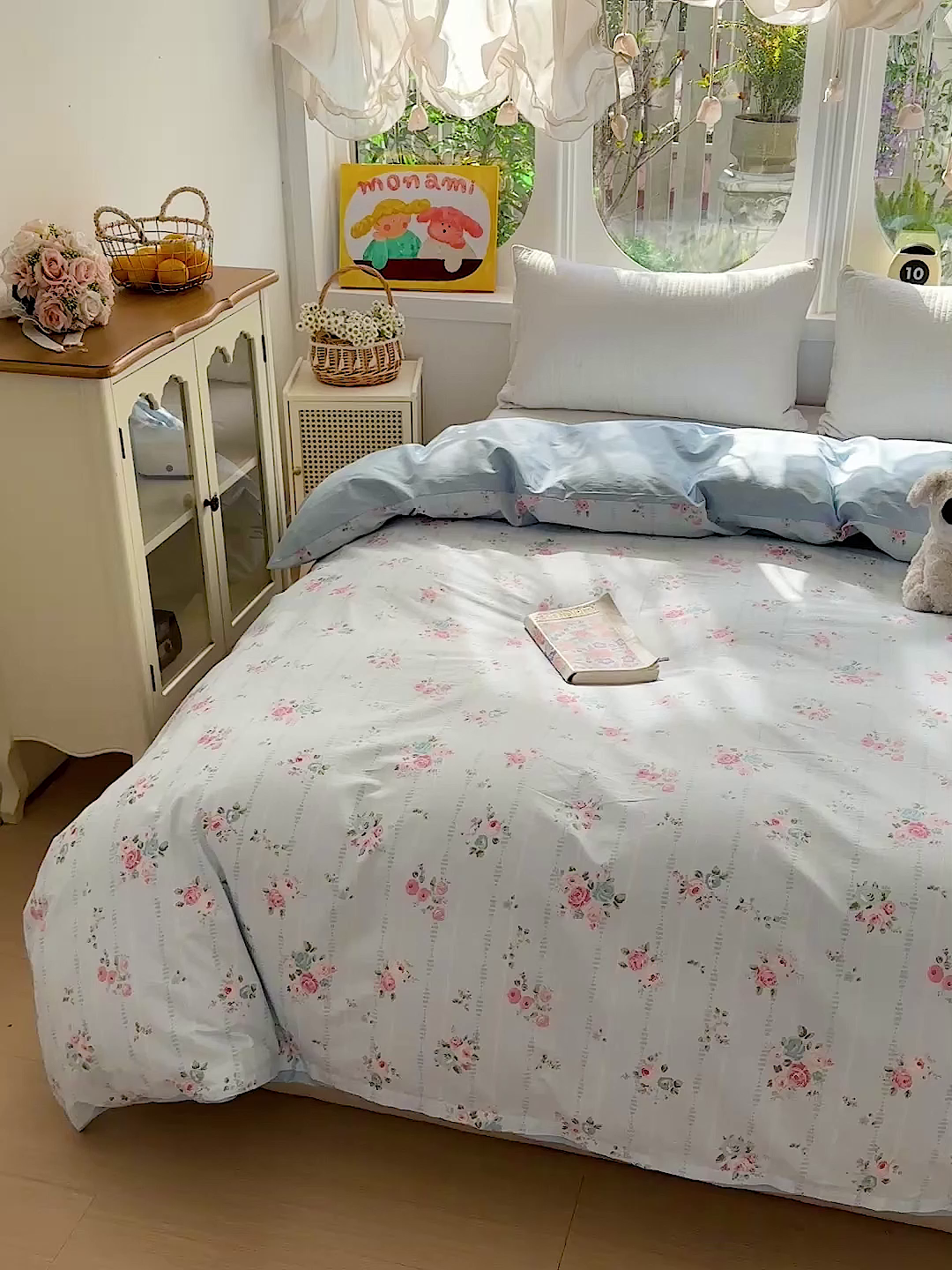 91家纺网 家纺一手货源 找家纺 佳汐蓝家纺 2026新款全棉纯棉加厚13376印花单品被套 被套单件 优朵蔓