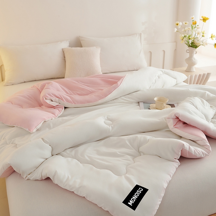 91家纺网 家纺一手货源 找家纺 （总）好尚居 2026新款A类双拼贴标大豆被