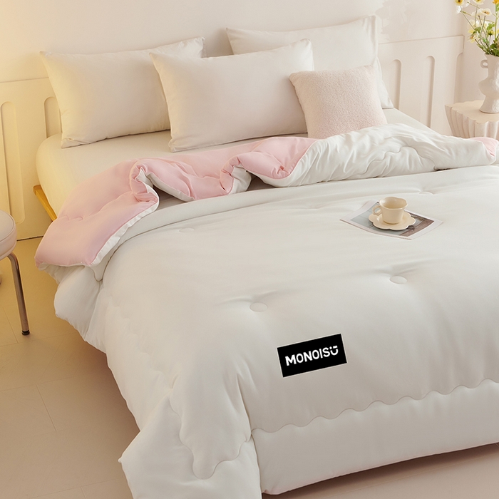 91家纺网 家纺一手货源 找家纺 （总）好尚居 2026新款A类双拼贴标大豆被