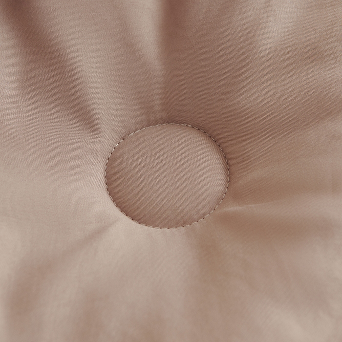 91家纺网 家纺一手货源 找家纺 好尚居 2026新款A类双拼贴标大豆被 卡其拼灰