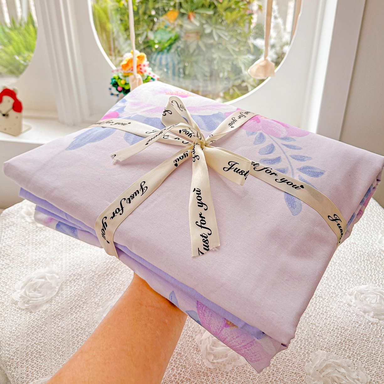 91家纺网 家纺一手货源 找家纺 佳汐蓝家纺 2026新款全棉纯棉加厚13376印花四件套 星漫