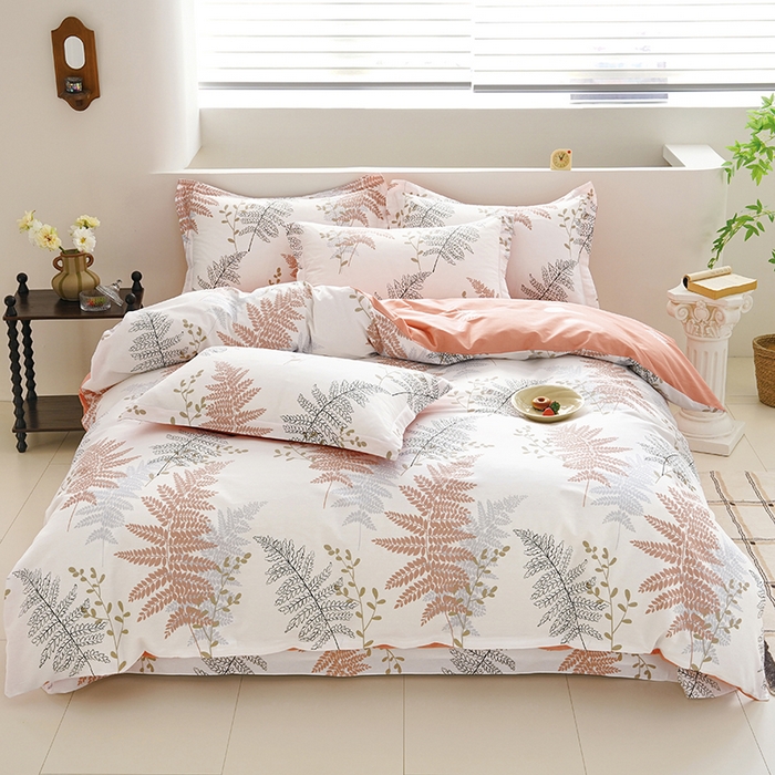 91家纺网 家纺一手货源 找家纺 登登家纺 2026新款全棉四件套 优雅恋人