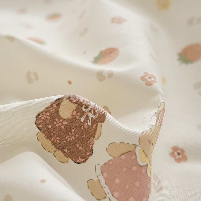 91家纺网 家纺一手货源 找家纺 登登家纺 2026新款全棉四件套 草莓花园