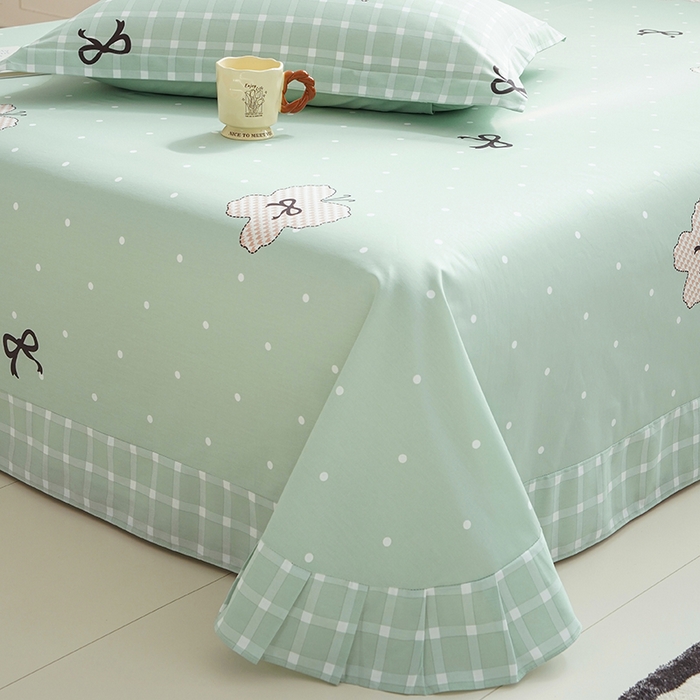 91家纺网 家纺一手货源 找家纺 登登家纺 2026新款全棉四件套 蝴蝶结