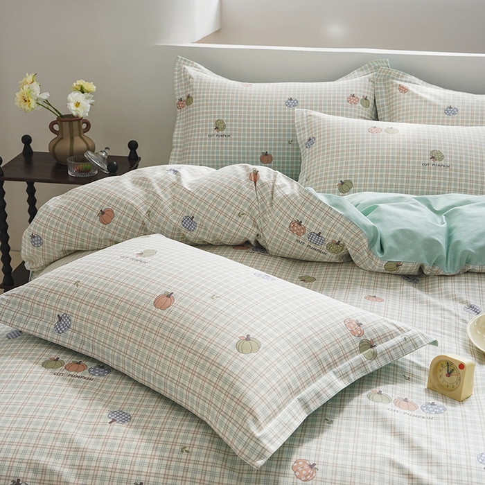 91家纺网 家纺一手货源 找家纺 登登家纺 2026新款全棉四件套 奇妙农场