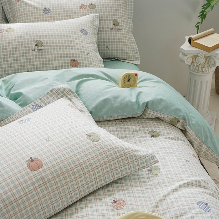 91家纺网 家纺一手货源 找家纺 登登家纺 2026新款全棉四件套 奇妙农场