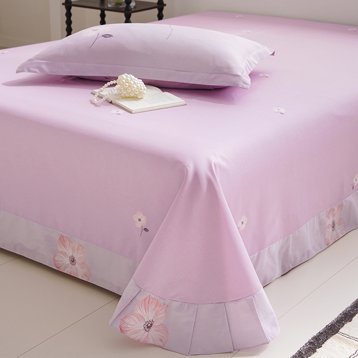 91家纺网 家纺一手货源 找家纺 登登家纺 2026新款全棉四件套 清风絮语