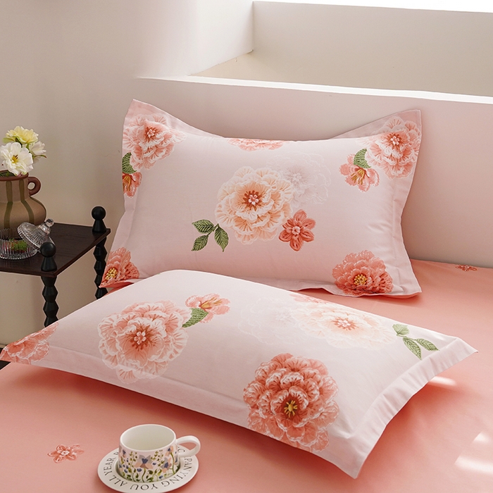 91家纺网 家纺一手货源 找家纺 登登家纺 2026新款全棉四件套 情书